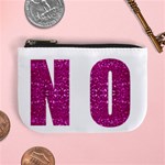 fuchsia sequin No Mini Coin Purse