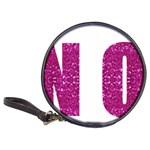 fuchsia sequin No Classic 20-CD Wallet