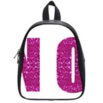 fuchsia sequin No School Bag (Small)