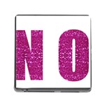 fuchsia sequin No Memory Card Reader (Square)