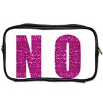 fuchsia sequin No Toiletries Bag (One Side)