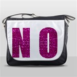 fuchsia sequin No Messenger Bag