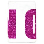 fuchsia sequin No Removable Flap Cover (L)