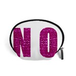 fuchsia sequin No Accessory Pouch (Small)