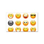 Smilies Emoji Sticker (Rectangular)