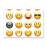 Smilies Emoji Sticker A4 (10 pack)