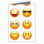 Smilies Emoji Greeting Card