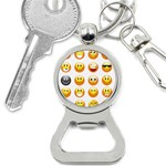 Smilies Emoji Bottle Opener Key Chain