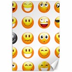 Smilies Emoji Canvas 20  x 30 