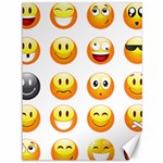 Smilies Emoji Canvas 36  x 48 