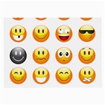 Smilies Emoji Large Glasses Cloth