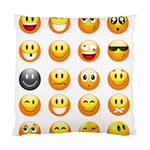 Smilies Emoji Standard Cushion Case (One Side)