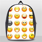 Smilies Emoji School Bag (Large)