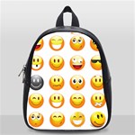 Smilies Emoji School Bag (Small)