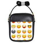 Smilies Emoji Girls Sling Bag