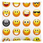 Smilies Emoji Large Cushion Case (One Side)