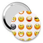 Smilies Emoji 3  Handbag Mirror