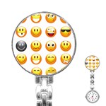 Smilies Emoji Stainless Steel Nurses Watch