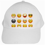 Smilies Emoji White Cap