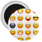 Smilies Emoji 3  Magnet