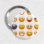 Smilies Emoji 2.25  Handbag Mirror