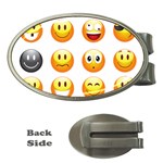 Smilies Emoji Money Clip (Oval)