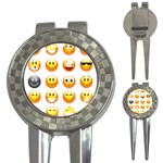 Smilies Emoji 3-in-1 Golf Divot