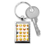 Smilies Emoji Key Chain (Rectangle)