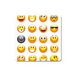 Smilies Emoji Magnet (Square)