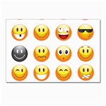 Smilies Emoji Postcard 4 x 6  (Pkg of 10)