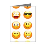 Smilies Emoji Mini Greeting Card