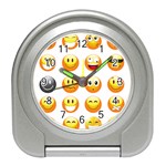 Smilies Emoji Travel Alarm Clock