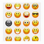 Smilies Emoji Medium Glasses Cloth