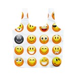 Smilies Emoji Full Print Recycle Bag (M)