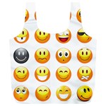 Smilies Emoji Full Print Recycle Bag (XL)