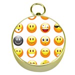 Smilies Emoji Gold Compass