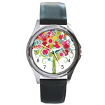 tree001 Round Metal Watch