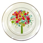 tree001 Porcelain Plate