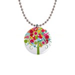 tree001 1  Button Necklace