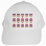 Uncle Sam Emoji White Cap