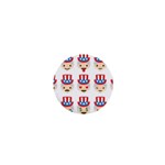 Uncle Sam Emoji 1  Mini Button