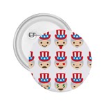 Uncle Sam Emoji 2.25  Button