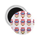 Uncle Sam Emoji 2.25  Magnet