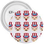 Uncle Sam Emoji 3  Button