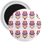 Uncle Sam Emoji 3  Magnet