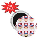 Uncle Sam Emoji 1.75  Magnet (10 pack) 