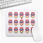 Uncle Sam Emoji Large Mousepad