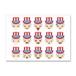 Uncle Sam Emoji Sticker A4 (10 pack)