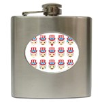 Uncle Sam Emoji Hip Flask (6 oz)