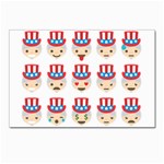 Uncle Sam Emoji Postcard 4  x 6 